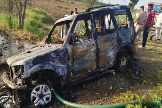 ajmer car fire