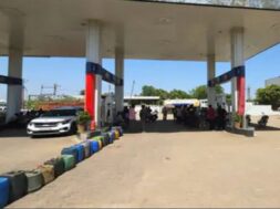 long lines for diesel