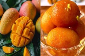 mango gulab jamun recipe