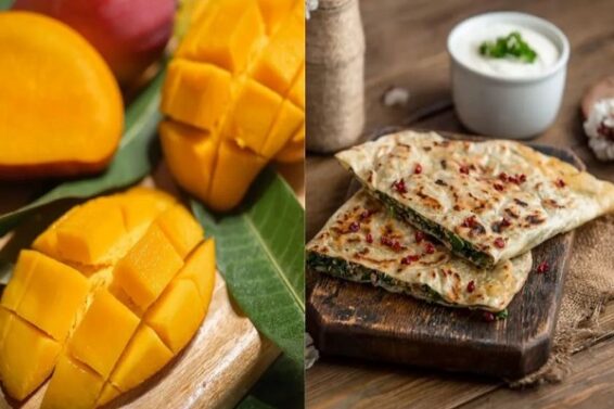 mango paratha