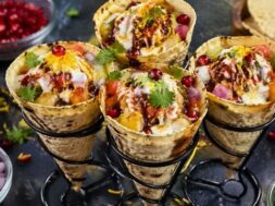 papad con chaat