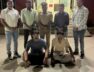 two arrested with weapons