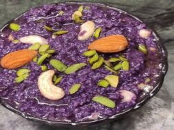 Jamun Semolina Halwa