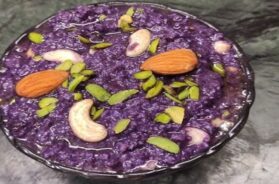 Jamun Semolina Halwa