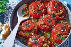 Stuffed tomato vegetables recipe