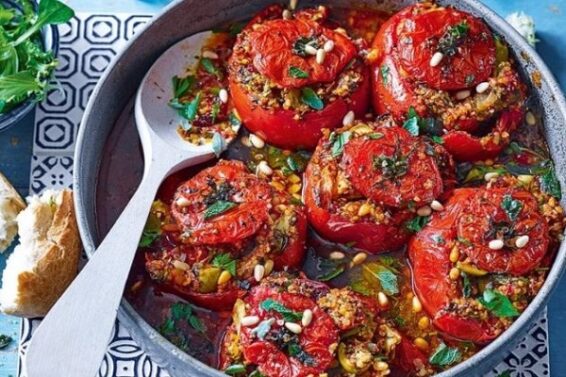 Stuffed tomato vegetables recipe