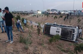 Bhavnagar express highway, Accident