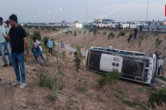 Bhavnagar express highway, Accident