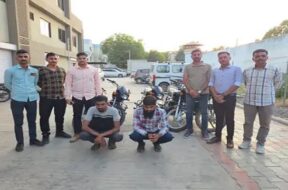 Bike thief caught