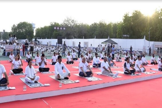 CM Bupendra patel, Yoga