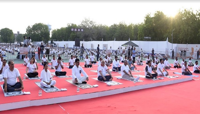 સનાતન પ્રાચીન યોગ સંસ્કૃતિને આજે વિશ્વભરમાં સ્વીકૃતિ મળી છેઃ મુખ્યમંત્રી