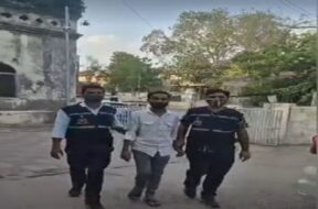 Caught taking bribe