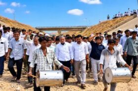 Demand to release water gor irrigation, vav-tharad