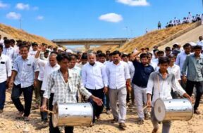 Demand to release water gor irrigation, vav-tharad