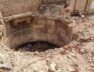Demolition of the an old well, Wadhawan