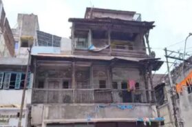 Dilapidated building