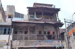 Dilapidated building
