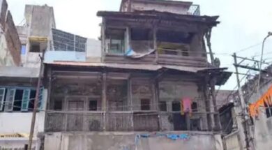 Dilapidated building