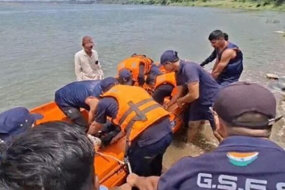 Drowned, naramda river