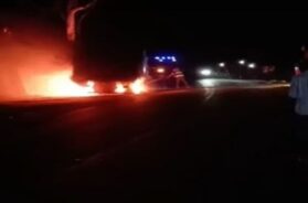 Dumper fire