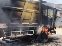 Dumper fire