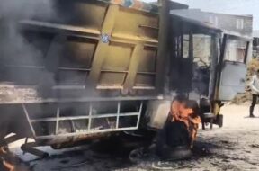 Dumper fire