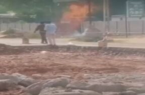 Fire, Gandhinagar