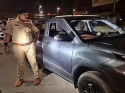 Firing on a businessman,baroda