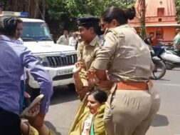 Jamnagar, Congress demonstrations