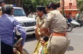 Jamnagar, Congress demonstrations