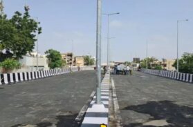 Over bridge, Rajkot