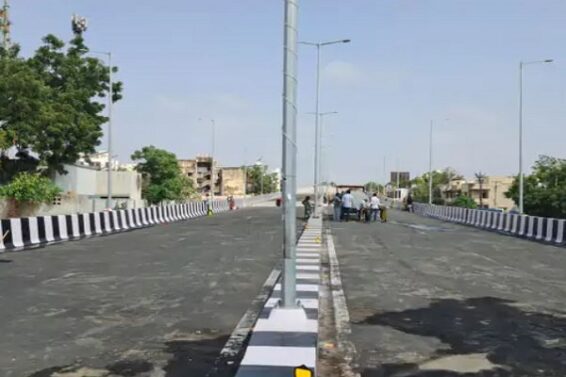 Over bridge, Rajkot