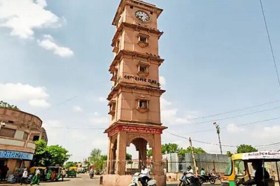 Surendranagar, tower clock off