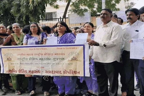 TETની પરીક્ષા ફરજિયાત સામે  શિક્ષકોનું રાજ્યવ્યાપી આંદોલન