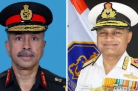 India’s new Chief of Defence Staff (CDS) and new Navy Chief take charge