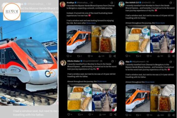 Four passengers have the same complaint, the same photos! A conspiracy to defame Vande Bharat train