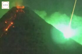 The mystery of the green meteorite seen in the Philippines