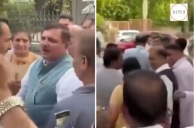 Video: Fiasco of “AAP” leaders who went to bake political bread on the tears of the victims, the public showed the mirror. Delhi Hotel Fire Incident