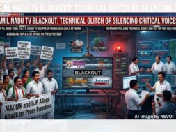 Channels disappear, questions arise. Technical glitch or “mute” button on critical voices in Tamil Nadu