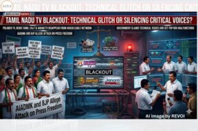Channels disappear, questions arise. Technical glitch or “mute” button on critical voices in Tamil Nadu
