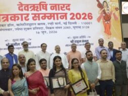 12 journalists and content creators honored by Indraprastha Vishwa Samvad Kendra