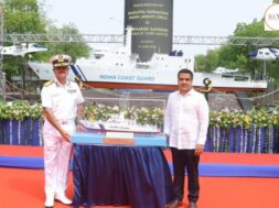 Ch-4B Circle in Gandhinagar named as “Indian Coast Guard Golden Jubilee Circle”