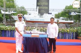 Ch-4B Circle in Gandhinagar named as “Indian Coast Guard Golden Jubilee Circle”