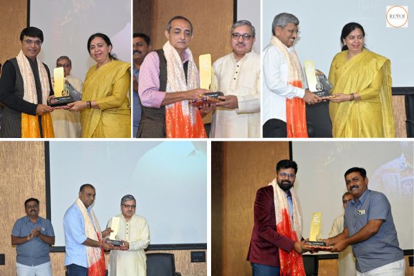 Journalists including REVOI honored with Devarshi Narad Award by Vishwa Samvad Kendra