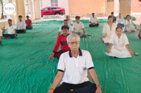 Samarpan Arts and Commerce College and Vivekananda Kendra Gandhinagar celebrated World Yoga Day