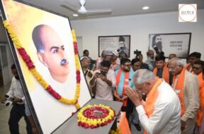 Dr. Shyamaprasad Mukherjee ‘Smruti Pakhwadia’ worker conference held in the presence of Jagdishbhai Vishwakarma