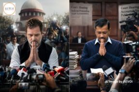 Thunderous words in politics and apologies in court, a juxtaposition of “sorry” between Rahul Gandhi and Arvind Kejriwal