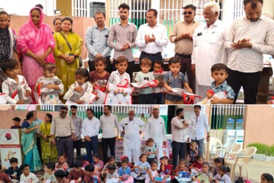 School Entrance Festival held at Shri Nana Reha Primary School