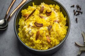basanti pulao