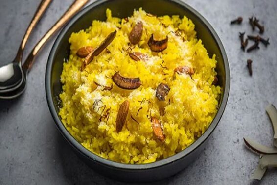 basanti pulao